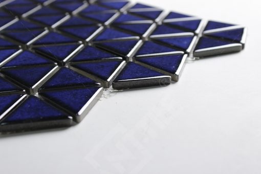 CZO657A-wholesale 2 inch porcelain glazed cobalt blue regular triangle mosaic tiles (4)