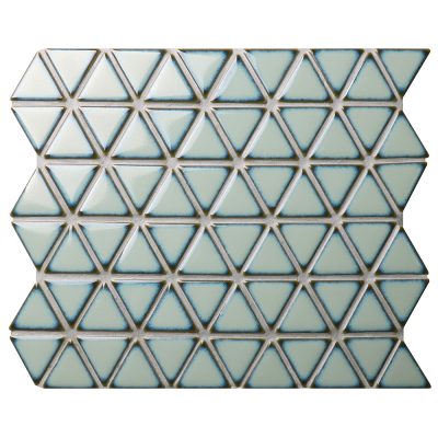 CZO733A-wholesale distribuitor retailer 2 inch triangle shape porcelain green mosaic bathroom tiles (1)