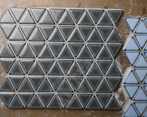 CZO972A-foshan manufacture triangle shape ceramic dark grey mosaic tiles (3)