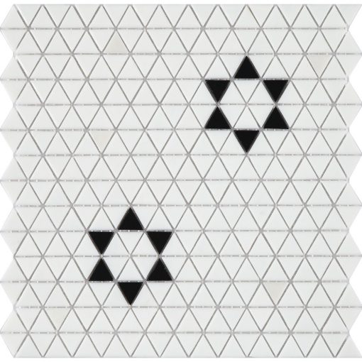 ZOJ2903-Star Pattern Triangle Shape Hot Melting Glass Mosaic (2)