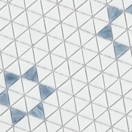 ZOJ2903-Star Pattern Triangle Shape Hot Melting Glass Mosaic (3)