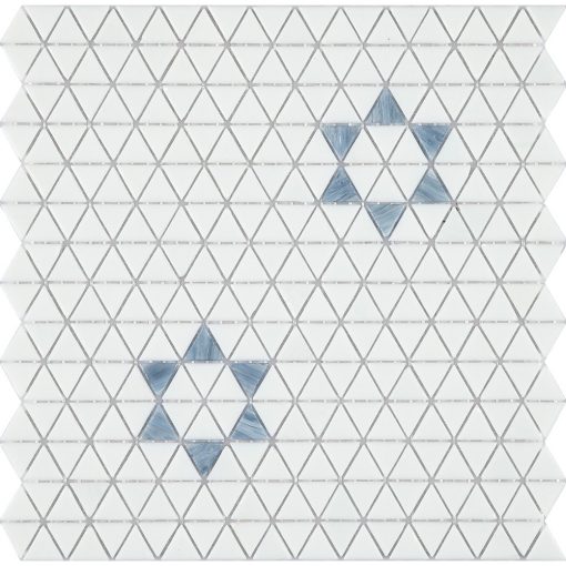 ZOJ2903-Star Pattern Triangle Shape Hot Melting Glass Mosaic (4)