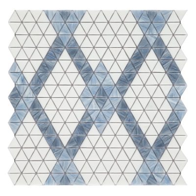 ZOJ2905-Shining Star Triangle Pattern Mosaic Tile Hot Melting Glass Mixed Color (1)
