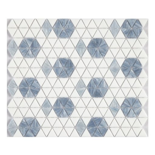 ZOJ2906-Geometric Triangle Star Pattern Mosaic Wall Tiles Hot Melting Glass Mixed Color (5)