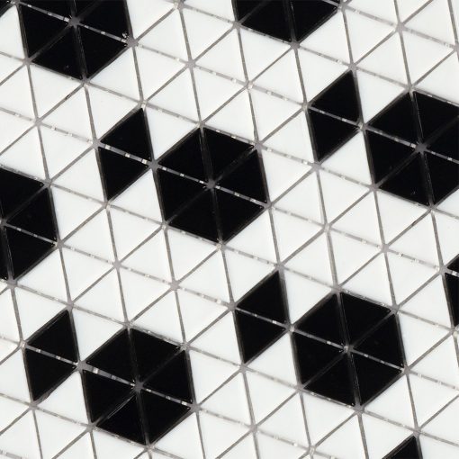 ZOJ2906-Geometric Triangle Star Pattern Mosaic Wall Tiles Hot Melting Glass Mixed Color (6)