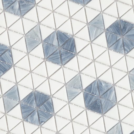 ZOJ2906-Geometric Triangle Star Pattern Mosaic Wall Tiles Hot Melting Glass Mixed Color (7)